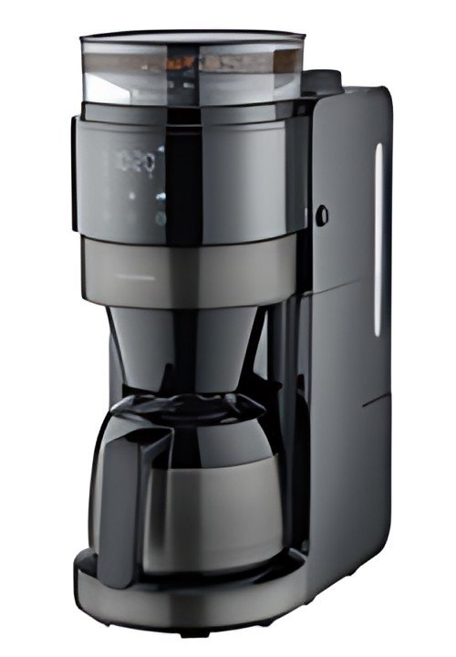 SEVERIN Cafetière électrique avec moulin KA 4831, noir