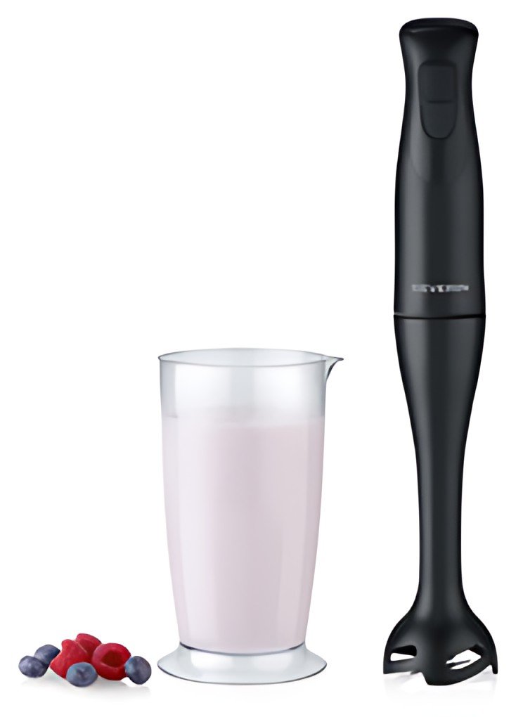 SEVERIN Mixeur plongeant SM 3761 avec gobelet, noir mat