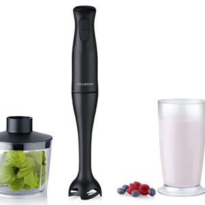 SEVERIN Kit mixeur plongeant SM 3762, noir mat