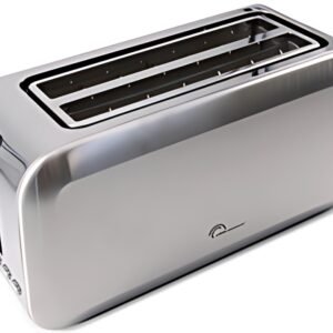 Little balance Grille-pain 4 tranches Dual Inox