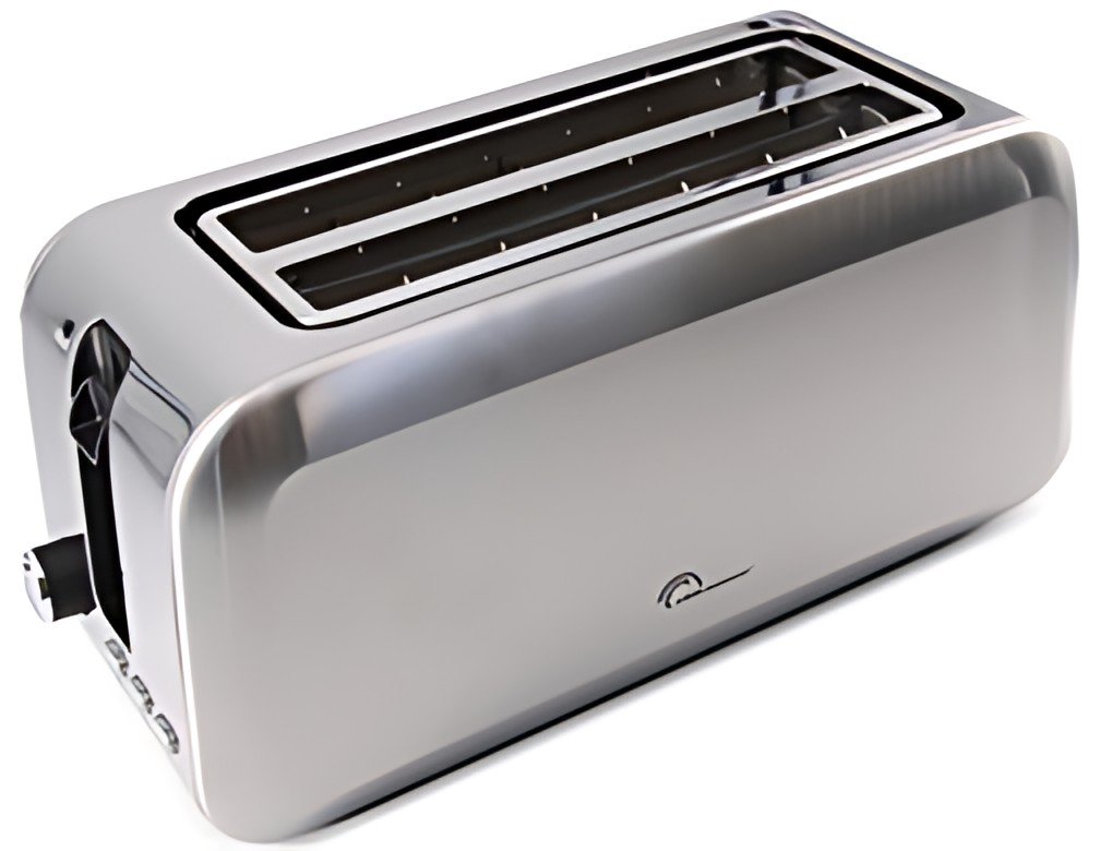 Little balance Grille-pain 4 tranches Dual Inox