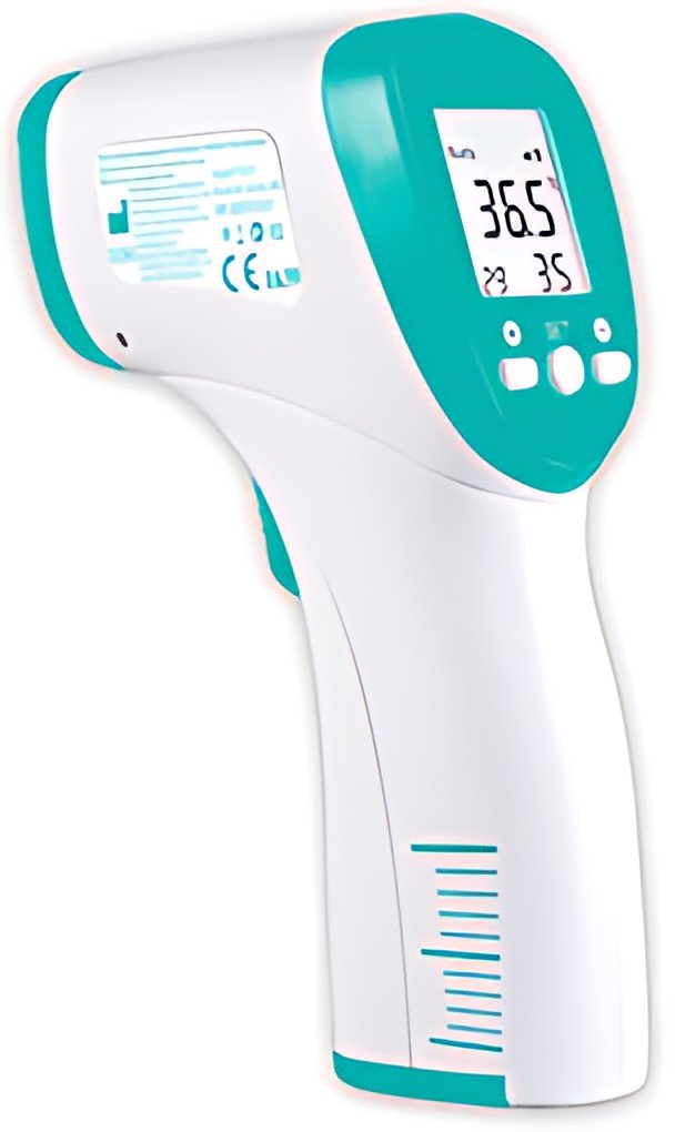 Little balance Thermomètre LB scan IR, blanc/turquoise