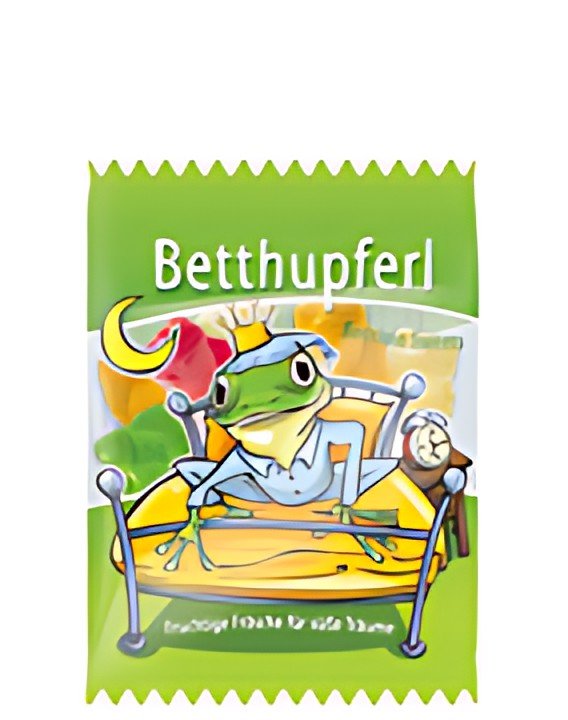 HELLMA Bonbon gélifié Betthupferl, un sachet en polyéthylène