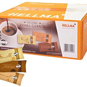 HELLMA Biscuits fins mix de 3, emballage unitaire, dans un