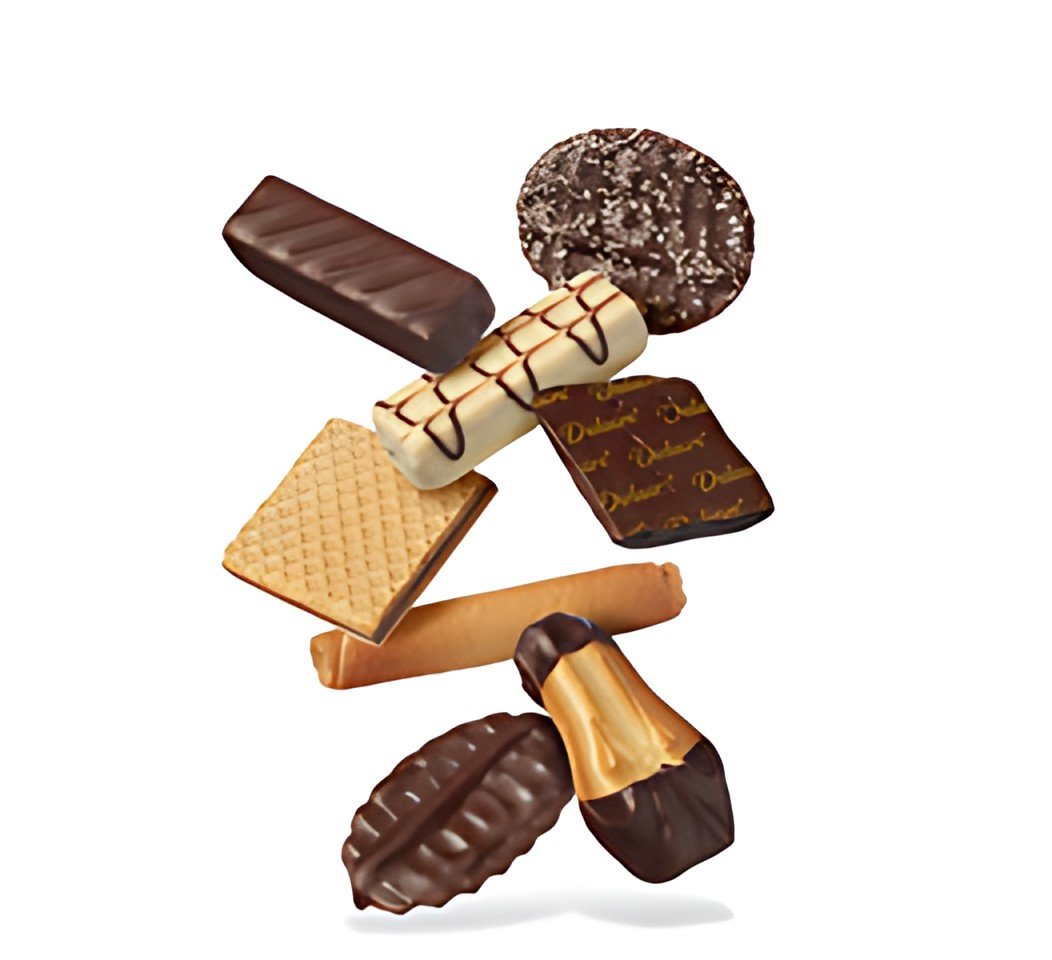 HELLMA Mélange de biscuits "Treasure by Delacre", dans un
