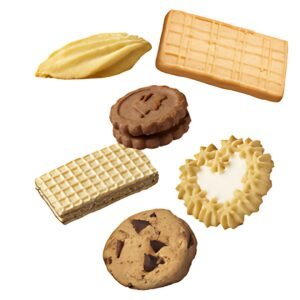 HELLMA Assortiment de biscuits "Goldline", en boîte carton