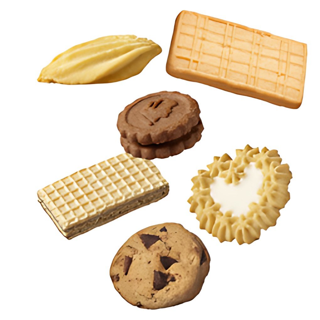 HELLMA Assortiment de biscuits "Goldline", en boîte carton