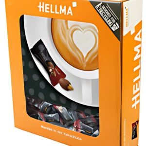 HELLMA Amandes enrobées de cacao, dans un carton