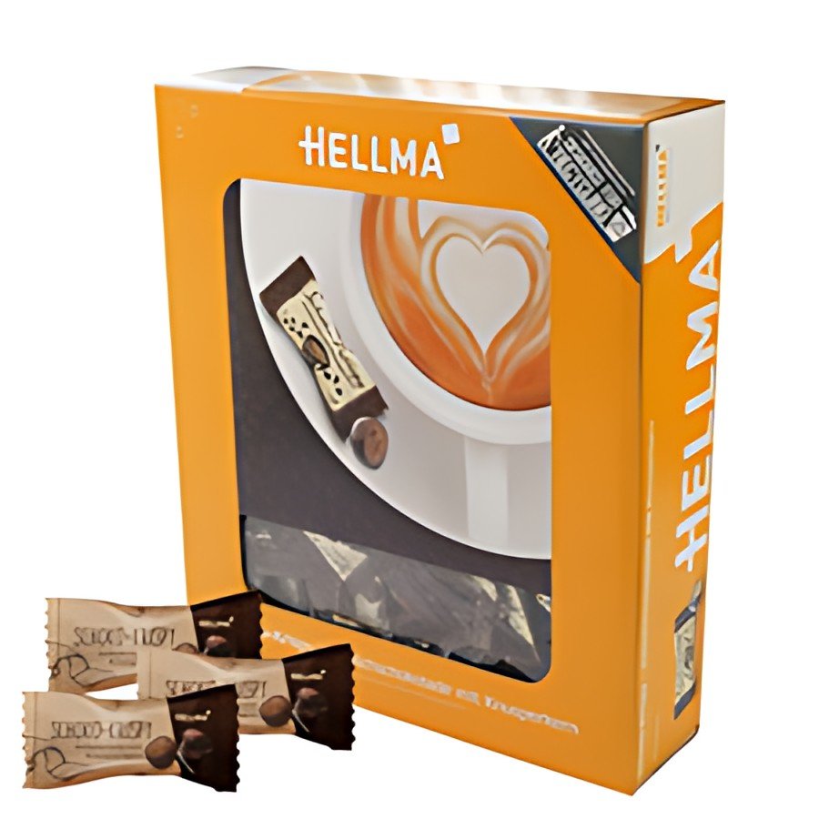 HELLMA Schoko-Krispy au chocolat au lait entier, dans un