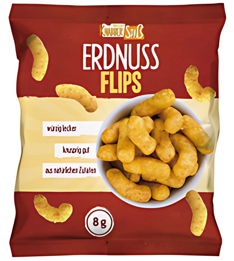 HELLMA Snack apéritif à la cacahuète, sachet individuel 8g