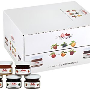 darbo Confiture dans un mini pot, carton d'assortiment