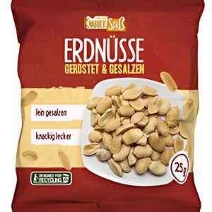 HELLMA Cacahuètes, dans un sachet unitaire à 25 g