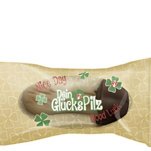 HELLMA Biscuit au chocolat "Glückspilze", dans un carton