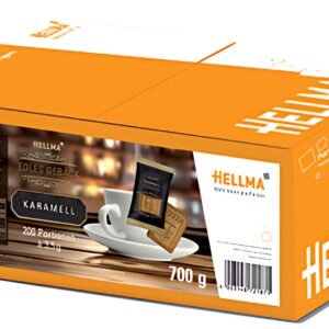 HELLMA Biscuit élégant au caramel, emballage unitaire, dans