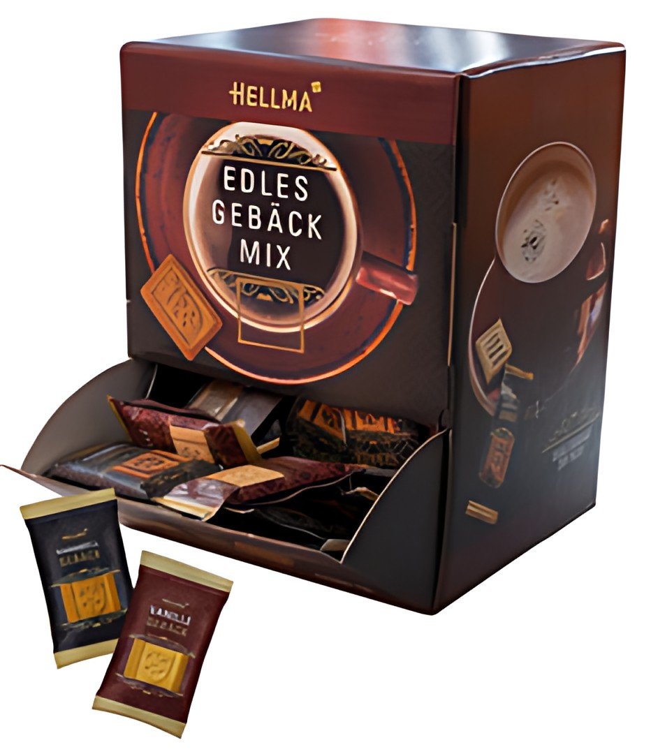 HELLMA Mélange de biscuits élégants, emballage unitaire