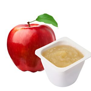 HELLMA Compote de pommes, 48 portions, dans un carton