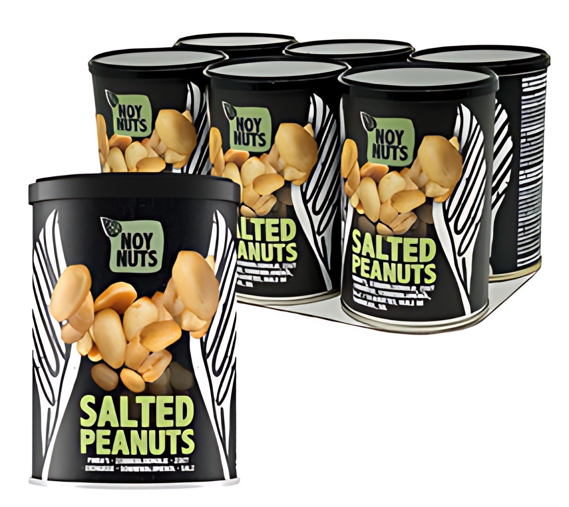 NoyNuts Mélange "Salted Peanuts", boîte de 150 g