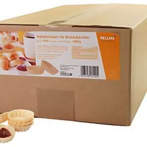 HELLMA Coupelle gaufrette, 480 pièces, dans un carton