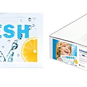 HELLMA Lingette rafraîchissante "befresh" avec un parfum de