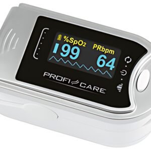 PROFI CARE Oximètre de pouls 3en1 PC-PO 3104, blanc