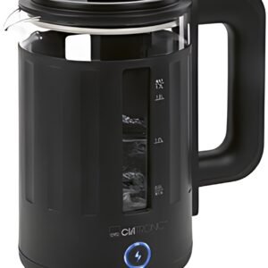 CLATRONIC Bouilloire WK 3837, 1,7 litre, noir