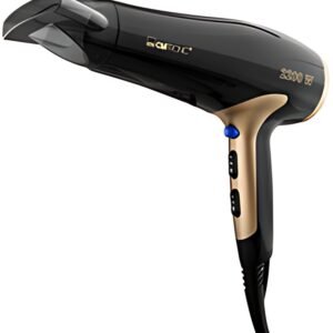CLATRONIC Sèche-cheveux HT 3661, noir/cuivre