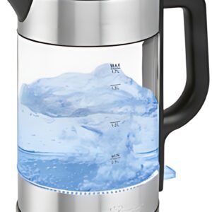 PROFI COOK Bouilloire PC-WKS 1322, 1,7 L, verre / dark inox
