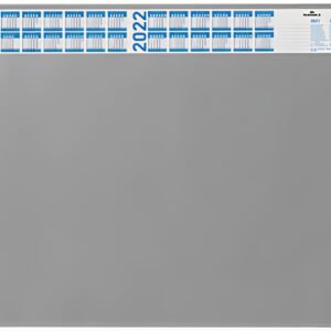 DURABLE sous-main avec calendrier annuel, gris
