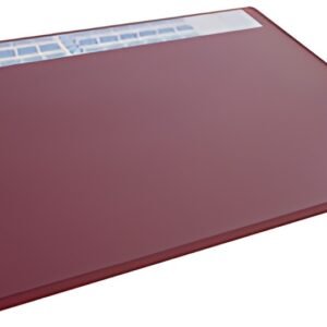 DURABLE Sous-main avec calendrier, PP, rouge
