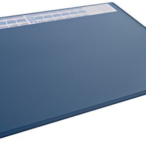 DURABLE Sous-main avec calendrier, PP, bleu foncé