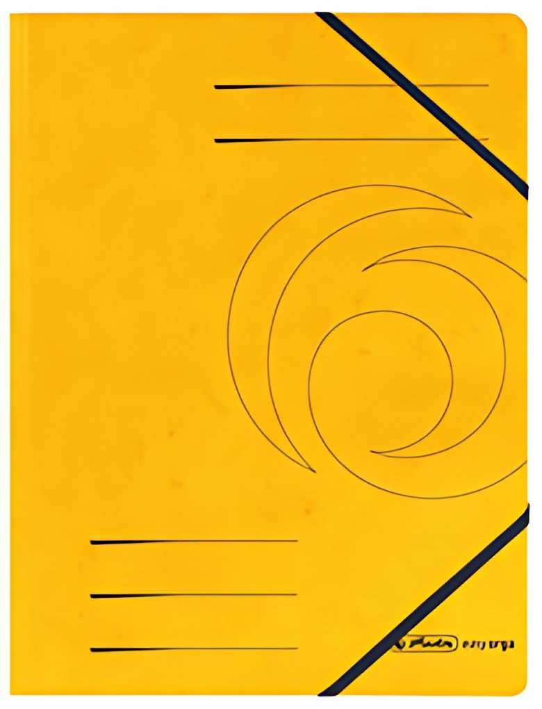 herlitz Chemise à élastiques easyorga, A4, carton