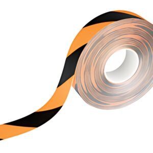 DURABLE Bande de marquage au sol DURALINE STRONG, jaune/noir