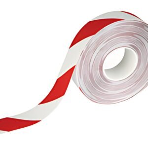 DURABLE Bande de marquage au sol DURALINE STRONG, rouge/blc