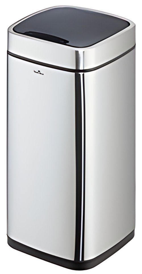 DURABLE Poubelle automatique "NO TOUCH", 21 litres, argent