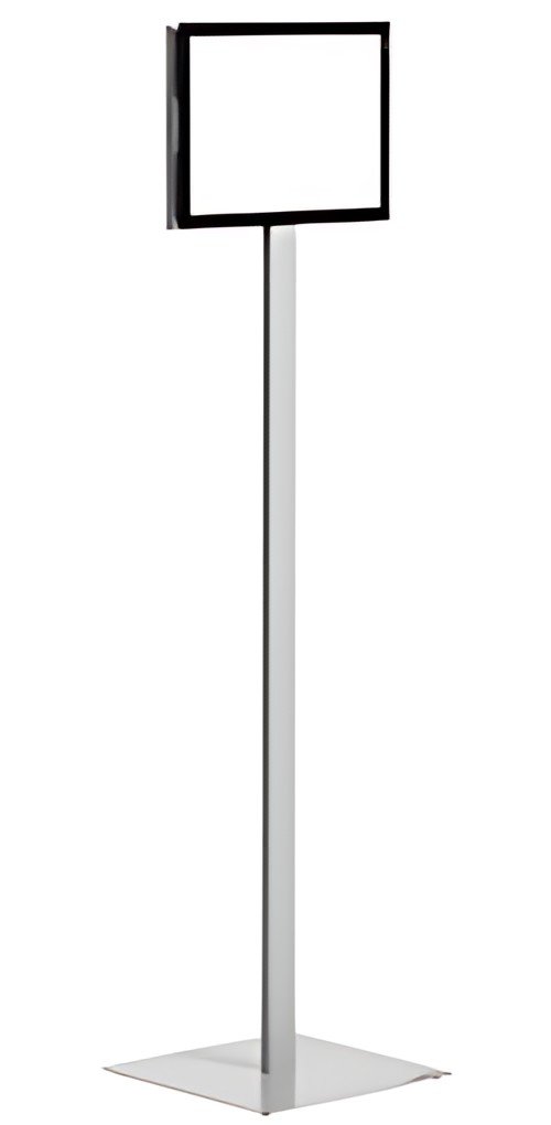 DURABLE Support d'information INFO STAND BASIC, A4, gris