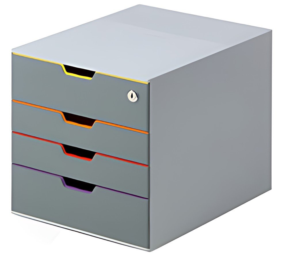 DURABLE Module de classement VARICOLOR 4 SAFE, 4 tiroirs