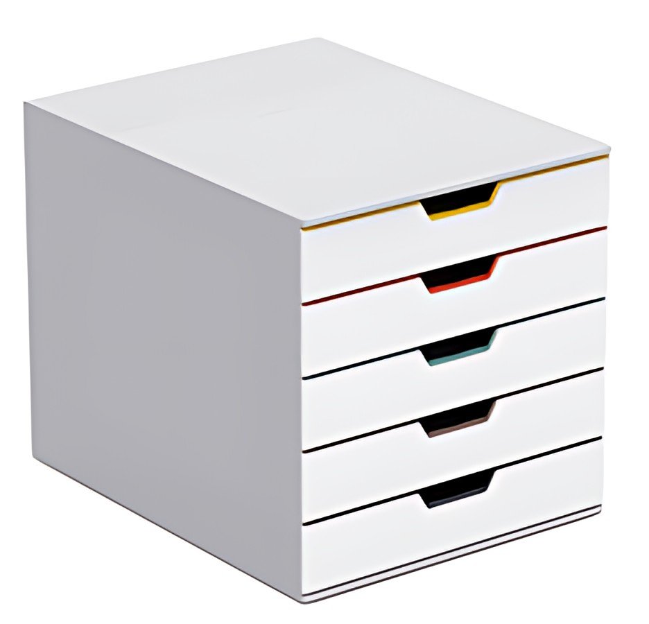 DURABLE Module de classement VARICOLOR MIX 5, avec 5 tiroirs