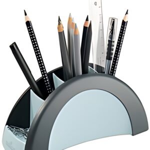 DURABLE Pot à crayons PEN HOLDER VEGAS, noir/argent