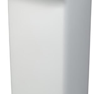 DURABLE Poubelle DURABIN SQUARE 40, forme carrée, blanc