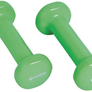 SCHILDKRÖT Haltères vinyle, set de 0,5 kg, vert