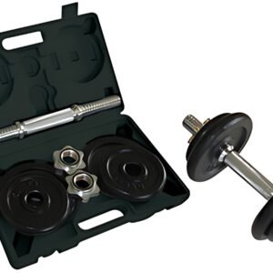 SCHILDKRÖT Haltère à barre courte, set de 10,0 kg, coffret