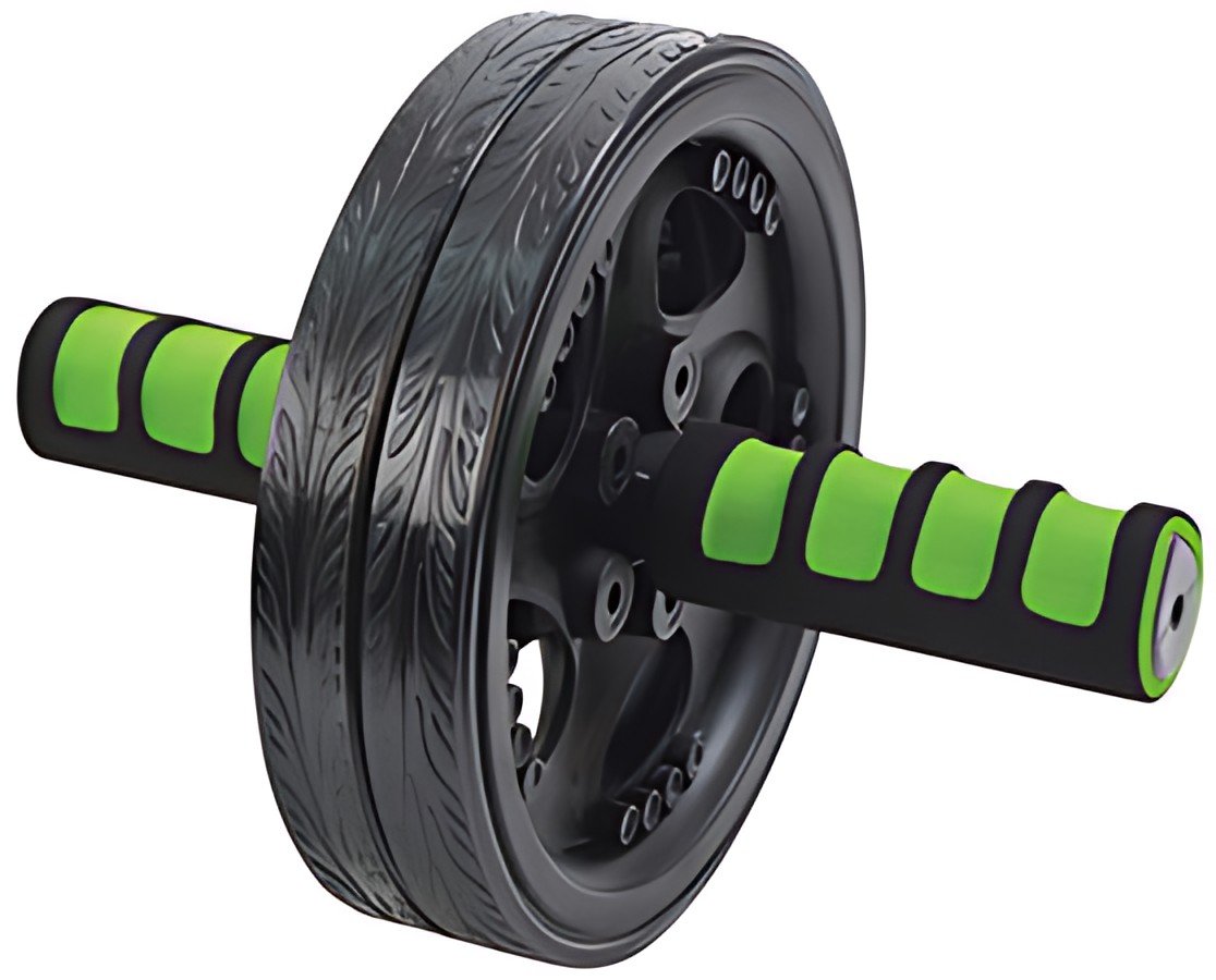 SCHILDKRÖT Roue abdominale / AB-Roller, noir/vert