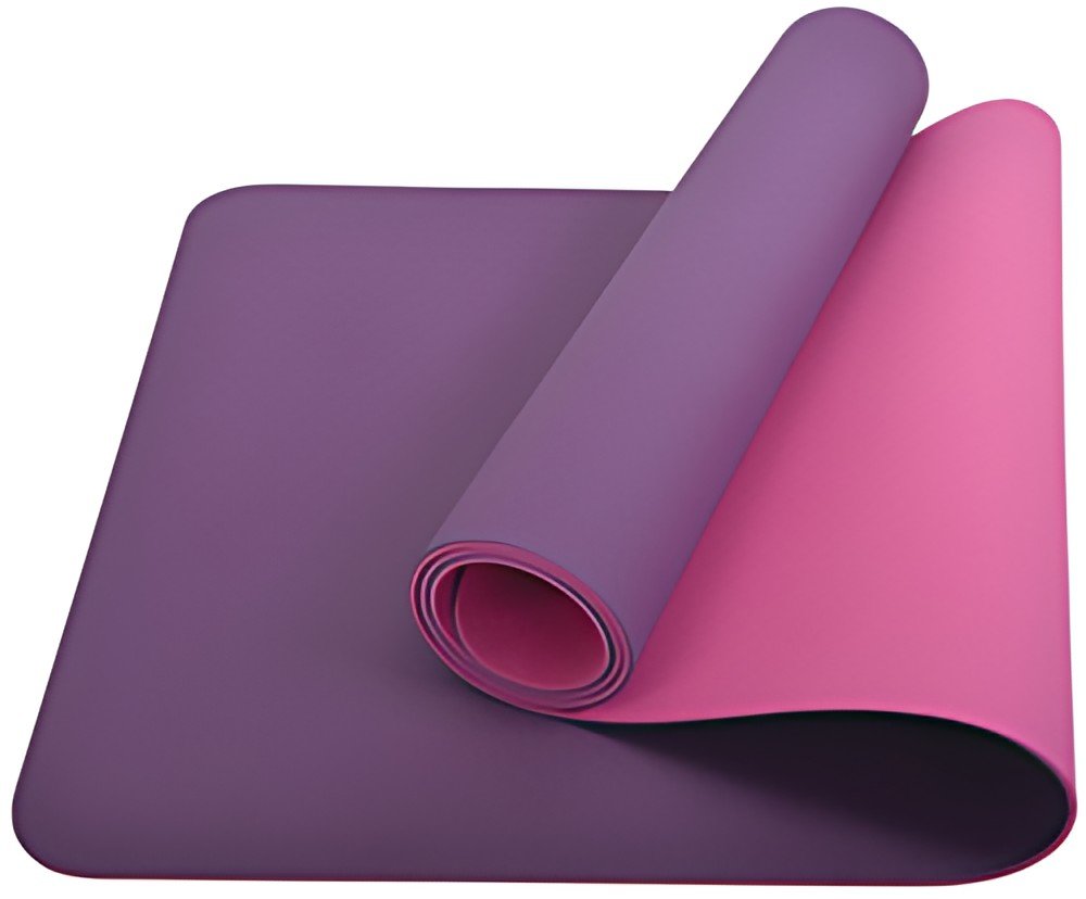 SCHILDKRÖT Tapis de yoga BICOLOR, 4 mm, violet / rose
