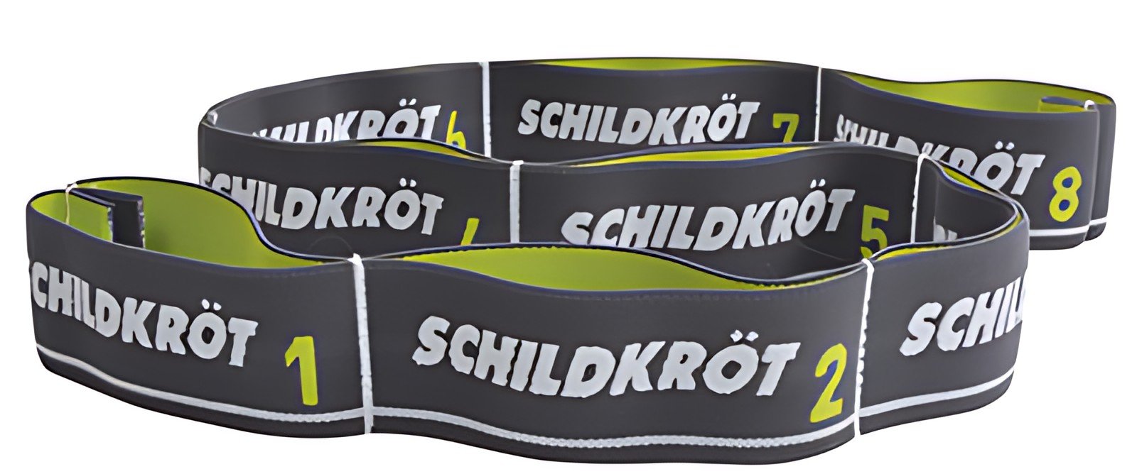 SCHILDKRÖT Bande de résistance Elastic Band, 15,0 kg, gris/