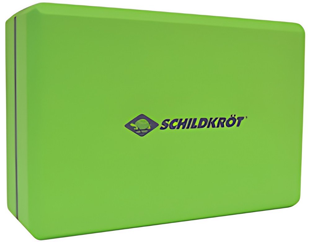 SCHILDKRÖT Bloc de yoga, 200 g, vert/gris