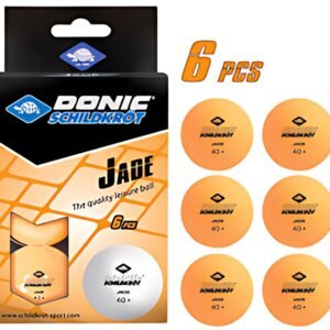DONIC SCHILDKRÖT Balle de tennis de table Jade, boîte de 6