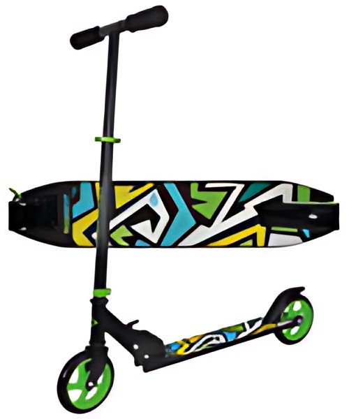 SCHILDKRÖT Trottinette Junior City Scooter Runabout, vert