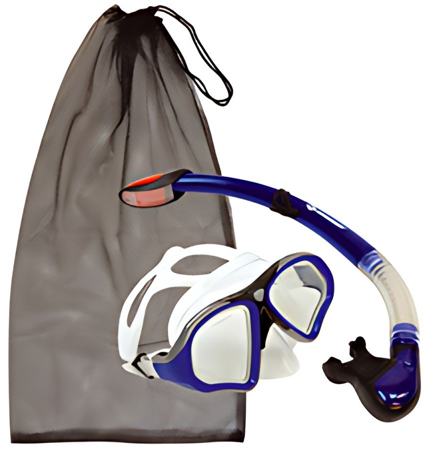 SCHILDKRÖT Set masque/tuba "Pro Palau", 2 pièces, bleu