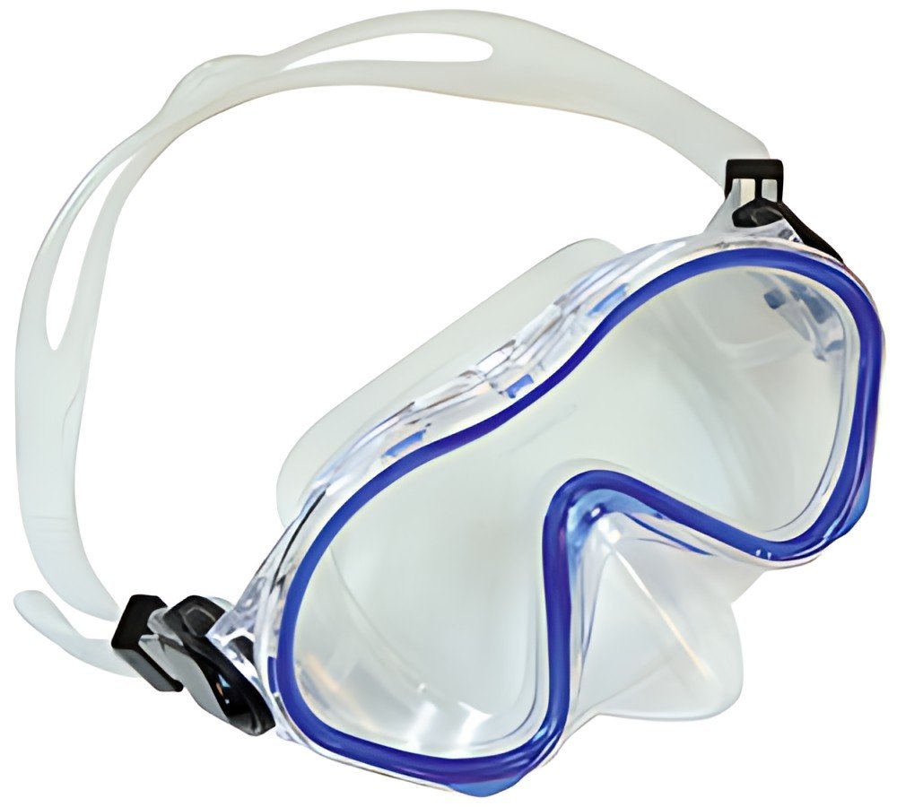 SCHILDKRÖT Masque de plongée Junior "Tahiti", bleu foncé