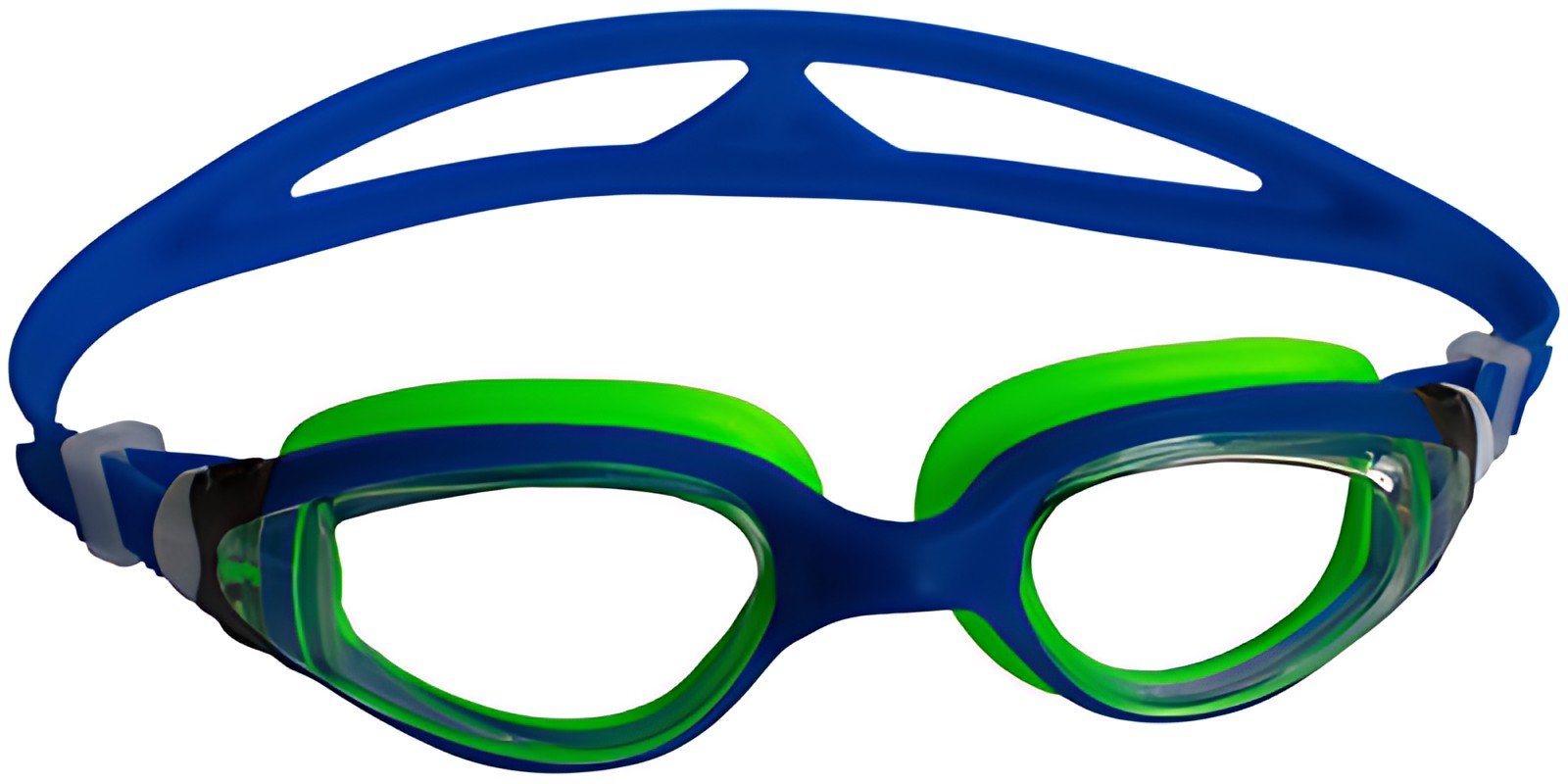 SCHILDKRÖT Lunettes de natation Junior "Capri", bleu/vert